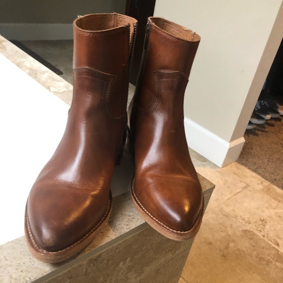 Frye Billie Inside Zip Booties 